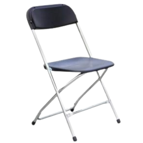 Chaise pliable Auteuil gris anthracite